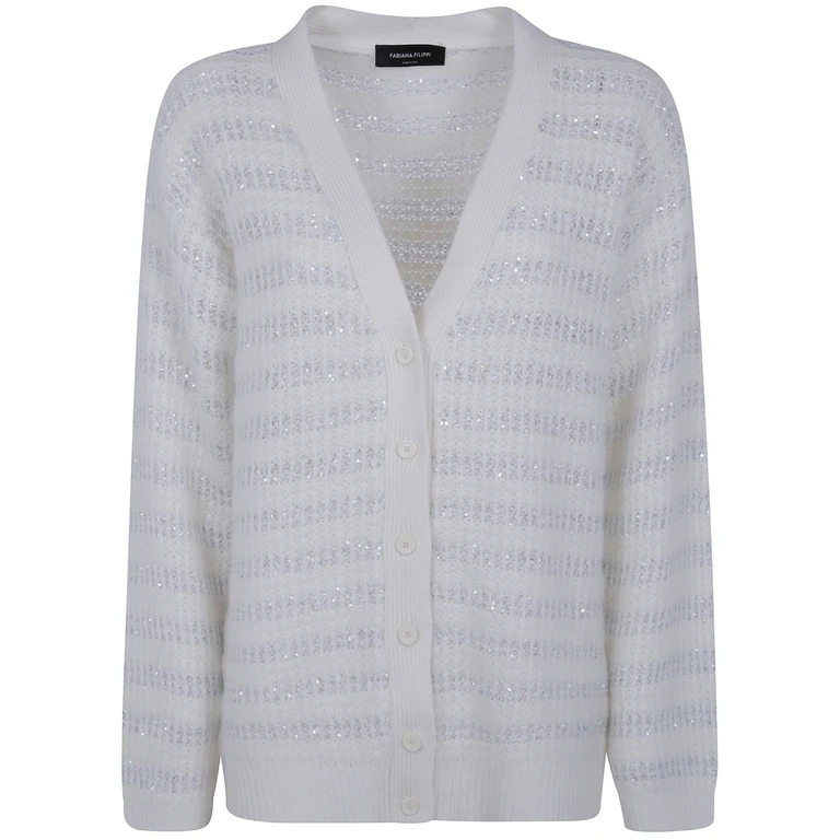 Cardigan Wool Blend Beige