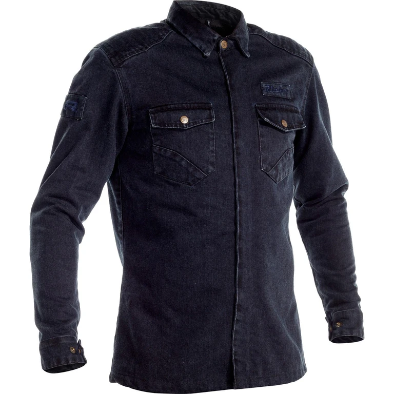 Hamada Motorcycle Shirt S Navy