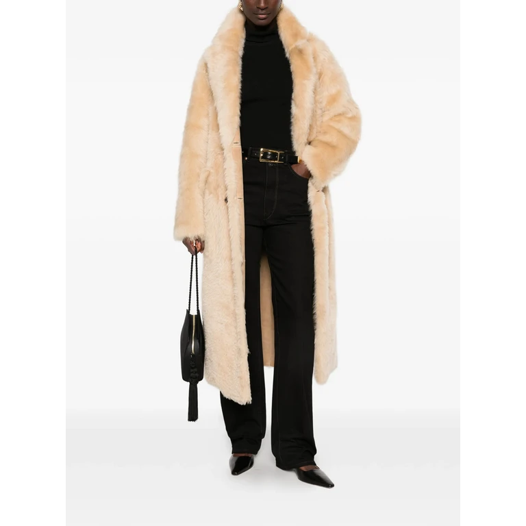 Flora Double-breasted Reversible Coat