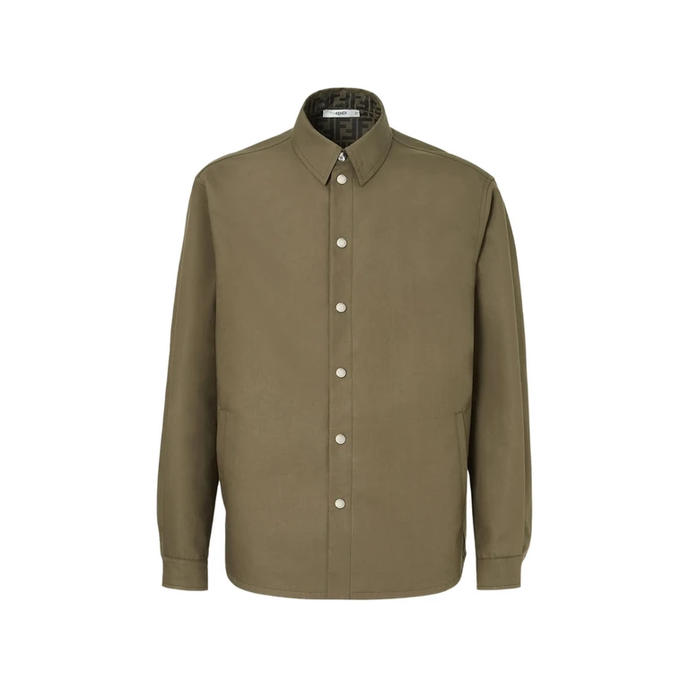FF Motif Press-stud Shirt