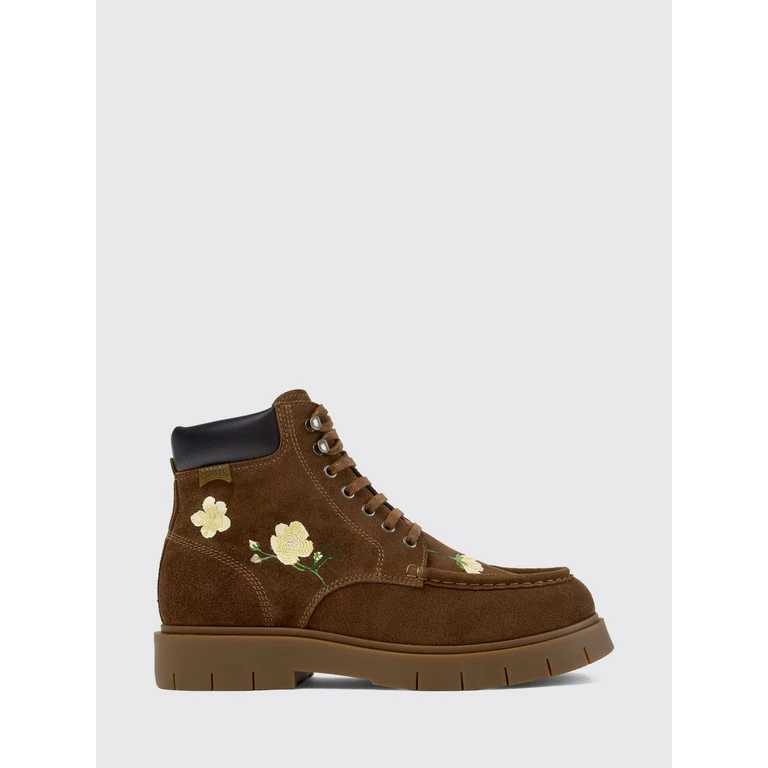 Flat Ankle Boot Woman color Brown (K400856-006TWINS0)