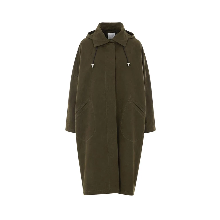Manteau Au Genou - Vert (SUNNYKAKI)