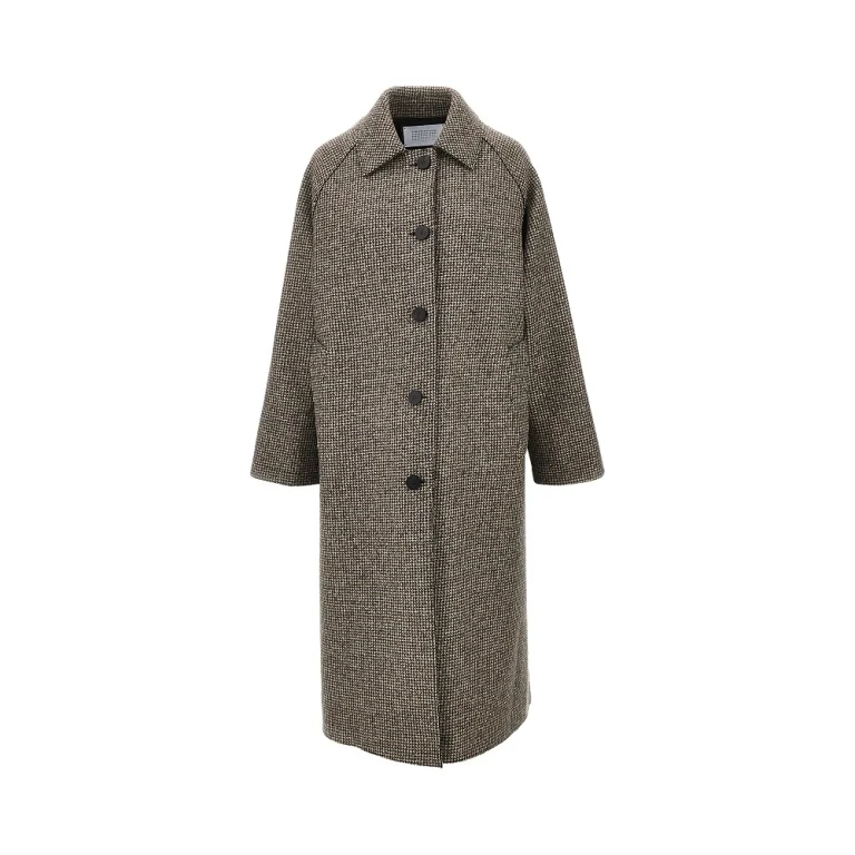 Cashmere-blend balmacaan coat Woman 40
