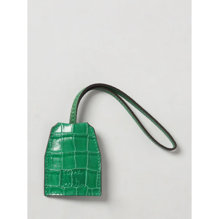 Crocodile Print Leather Keychain (M1A8318UCROSH30)