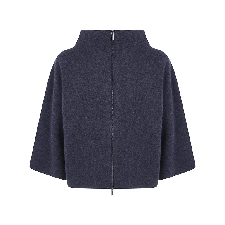 Sweater Zip Knit Jacket