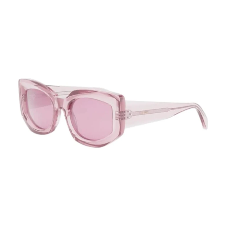Pink Cat Eye Ladies Sunglasses CL40277I 72Y 54