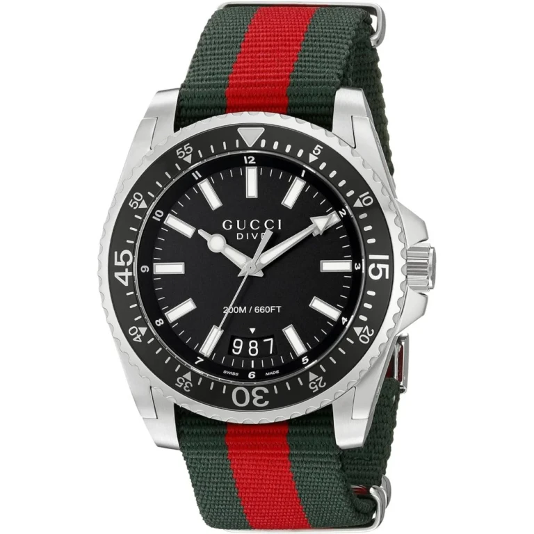 YA136206 Black Dial Dive Men's Watch