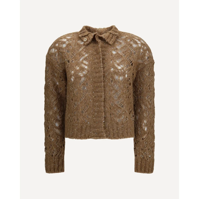 Quarto openwork Cardigan Female S