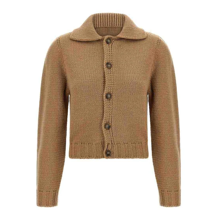 MM6 Maison Margiela Pull Col Rond - Beige (S62HP0045M13347110)