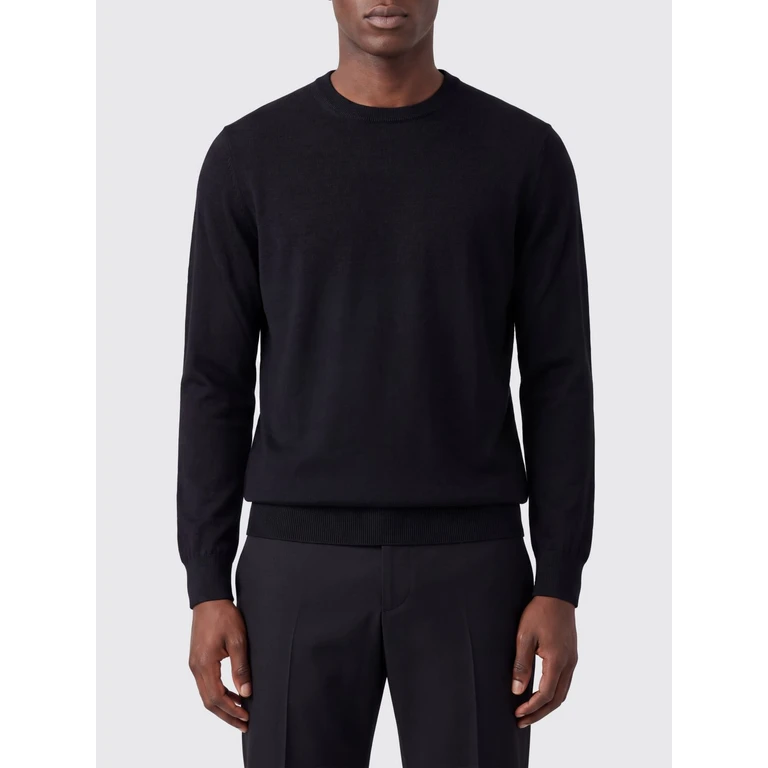 Extrafine Merino Wool Long-Sleeve Crewneck Jumper (401701261)
