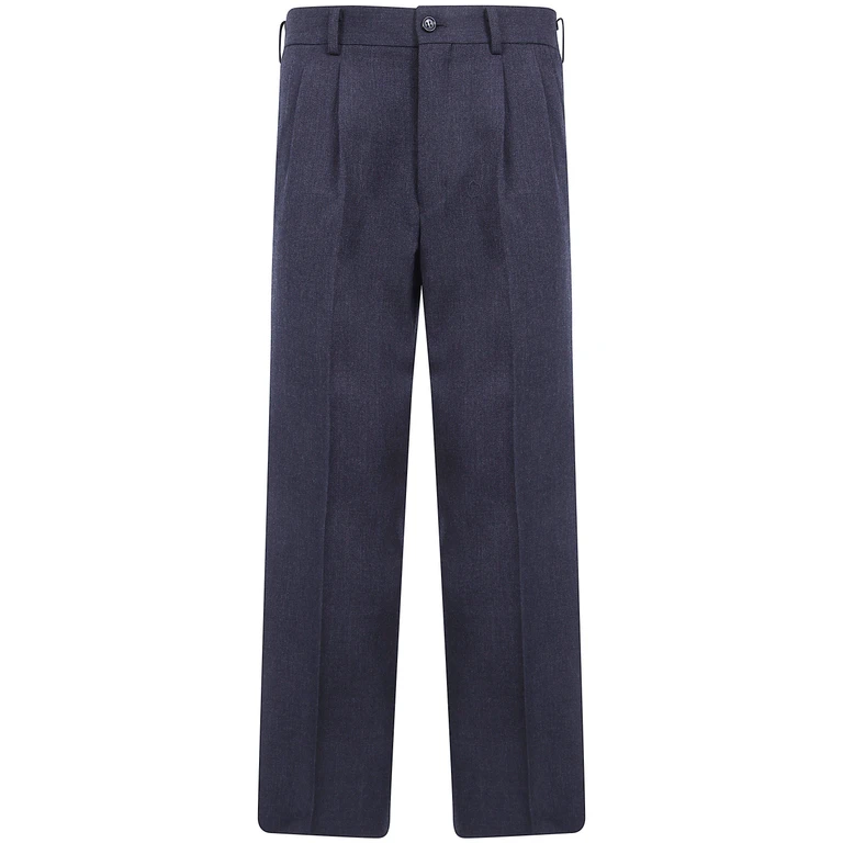 Trousers Tailored Wool Thick Gab