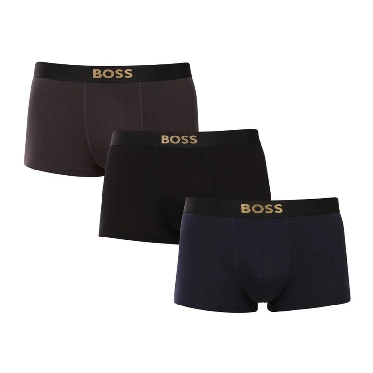 Mens Trunks 3-Pack - Gold Logo
