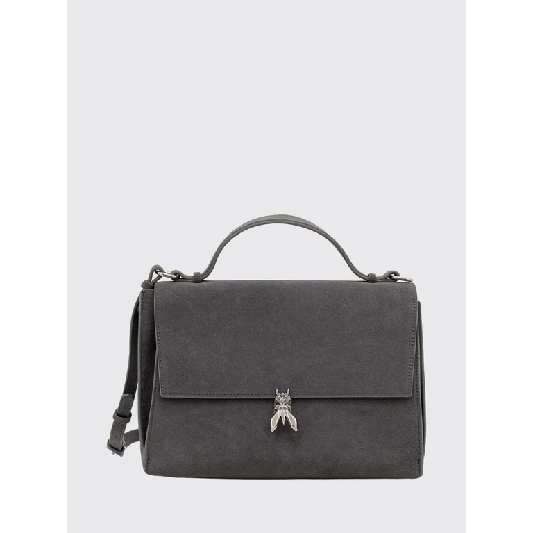 Suede Handbag with Monogram and Fly Logo (8B0173L152S774)
