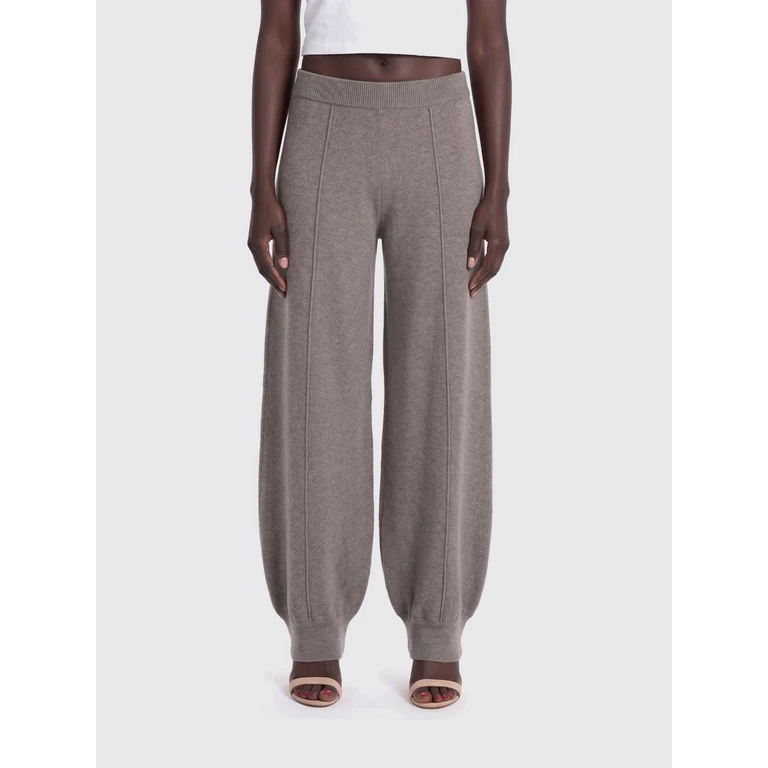 Straight-Leg Wool, Silk, and Cashmere Knit Trousers (PAD216F336M2811276)