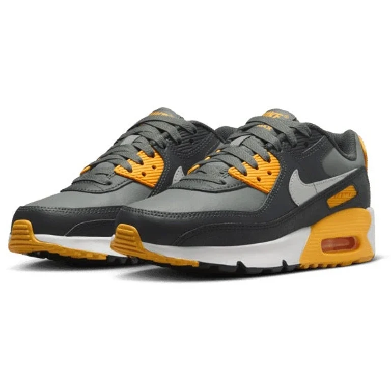 Grade School Air Max 90 - Smoke Grey