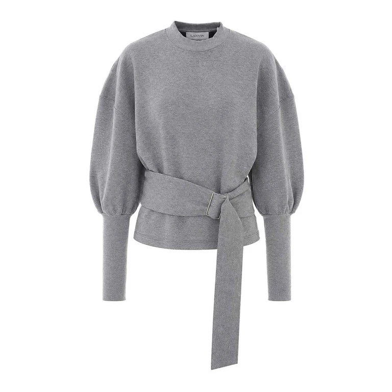 LANVIN Sweatshirt Woman color Grey (RWSS0007J0561210)