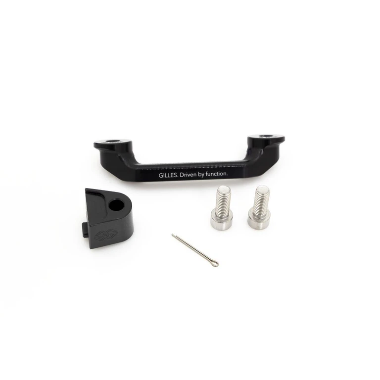 PPC-10-KIT-B - Gilles Passenger Footpeg Cover Kit For Honda CBR 1000 RR 2021-2023 - Black