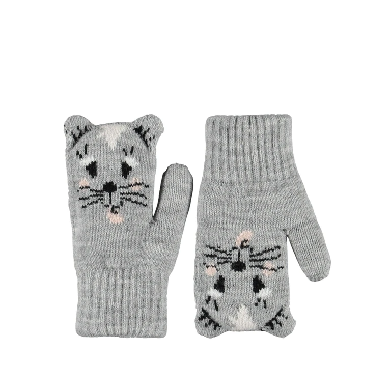 Mittens Grey Melange "Kenau"
