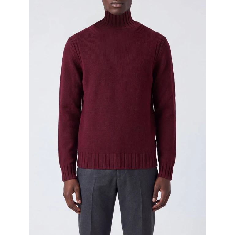 Long-Sleeved Ultrafine Merino Wool Turtleneck Jumper (B2P3195W02712246)