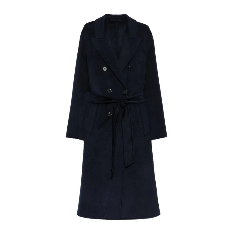 Manteau Au Genou - Bleu Foncé (2623016071200MLLLAGHI005)