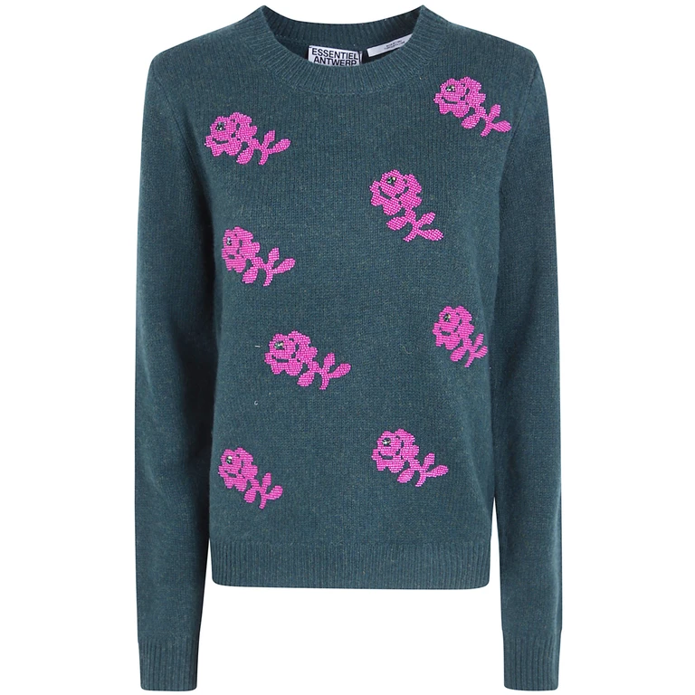 Sweater Embroidered "Korine"