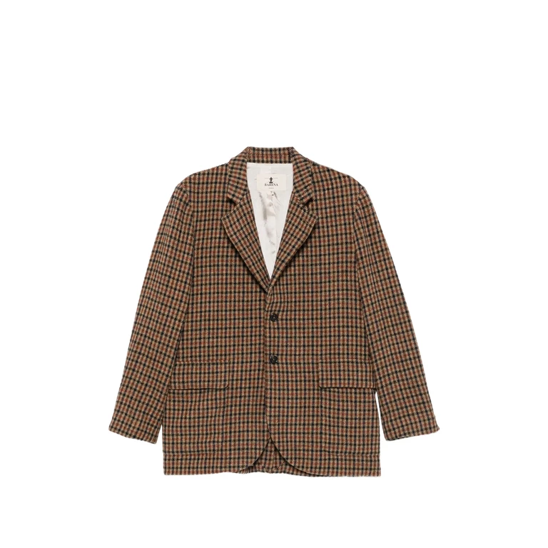Checked Wool Jacket