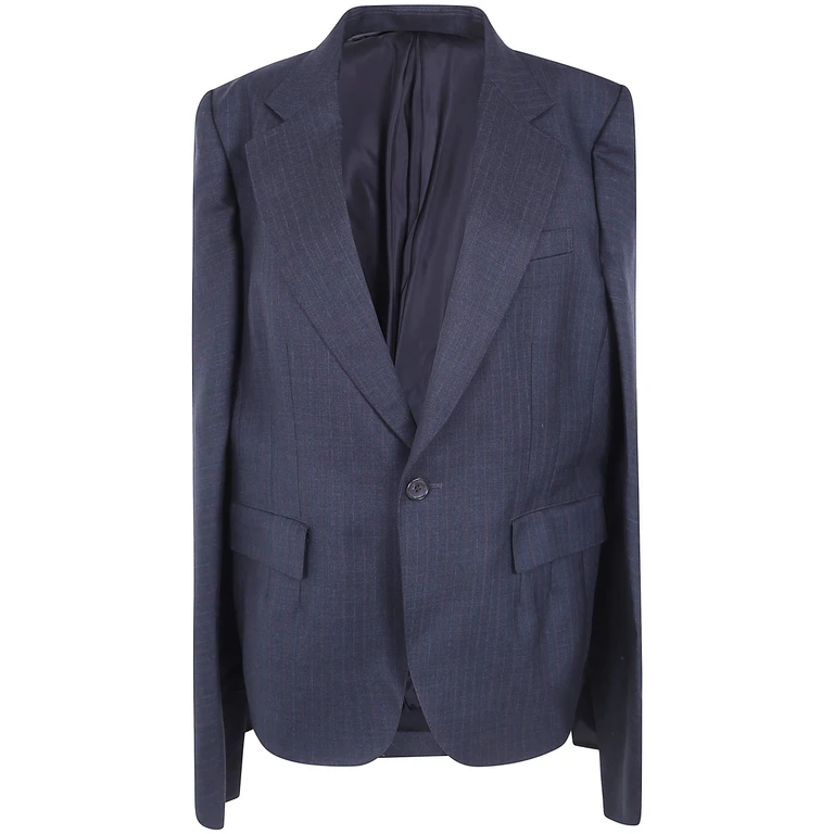 Blazer Wool Stripe "Wool Stripe Fit B
