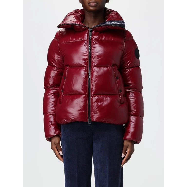 Short Polyester Puffer Jacket with High Neck and ThermoPlume Padding (D39370WLOVE70011)