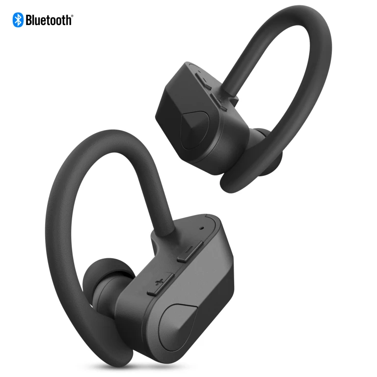 Wireless Earbuds - Secure-Fit Bluetooth Sport Earbuds with Ear Hooks & HD Stereo Sound