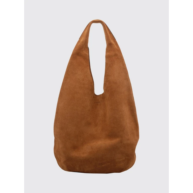 Sac porté épaule A.P.C. Le Neige en cuir suédé