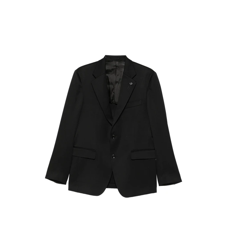 Single-breasted Notched-lapels Blazer
