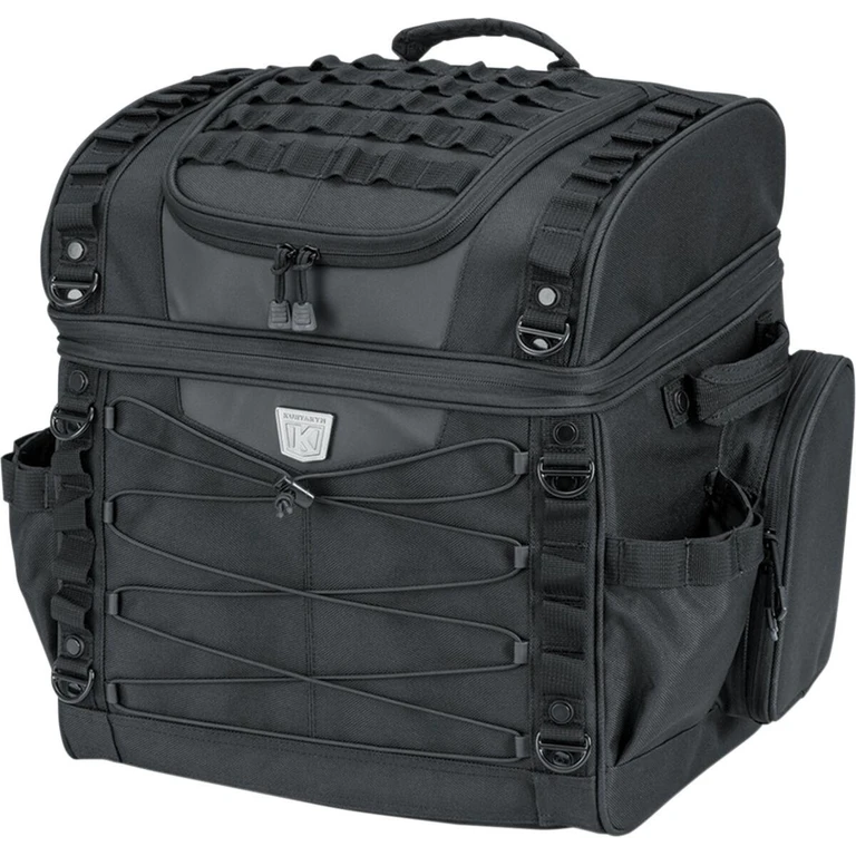 KUR5285 - Kuryakyn Momentum Vagabond Sissy Bar Bag - Black/45.9L