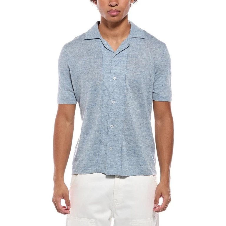 Mens Celeste Linen Cotton Sweater