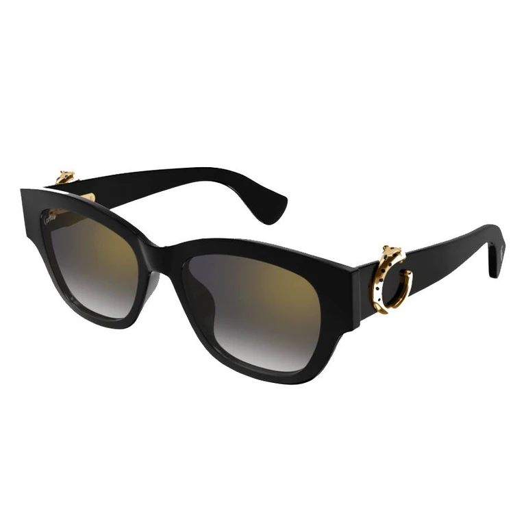 Panthere de Cartier Grey Cat Eye Ladies Sunglasses CT0548SA 001 55