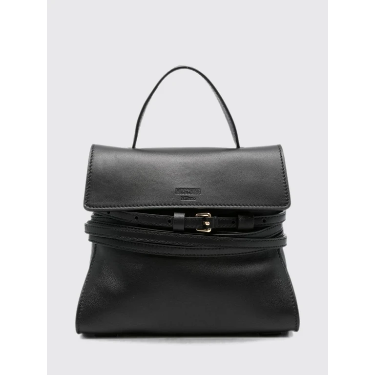 Tie Me Leather Mini Handbag with Shoulder Strap (MC4163PP1POA0000)