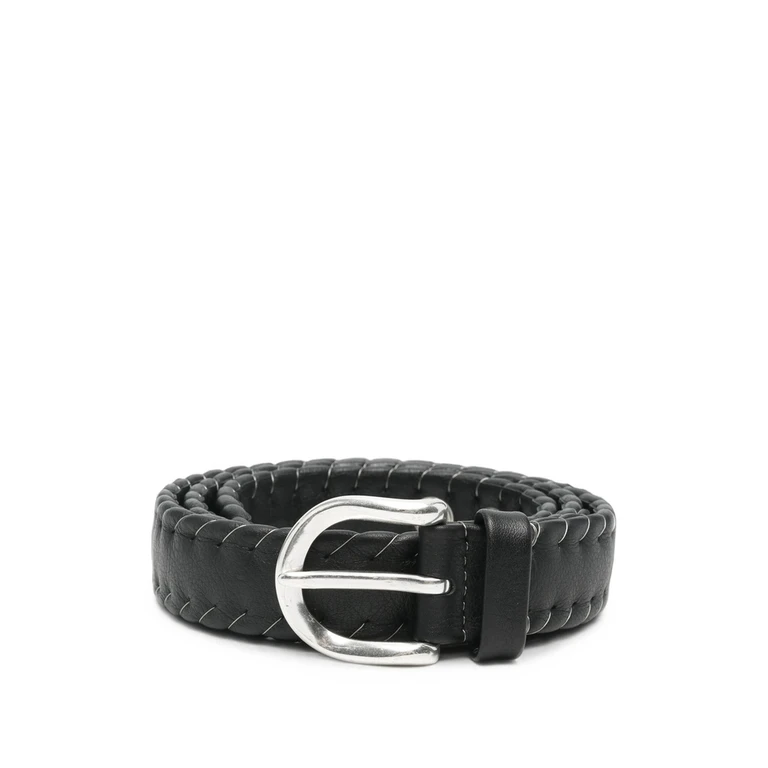 Suture Whipstitch Leather Belt