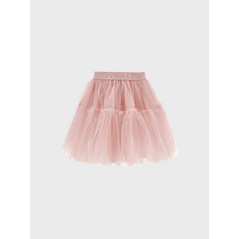 Girl's Tulle Full Mini Skirt with High Elasticated Waist (17HGONT99450066)