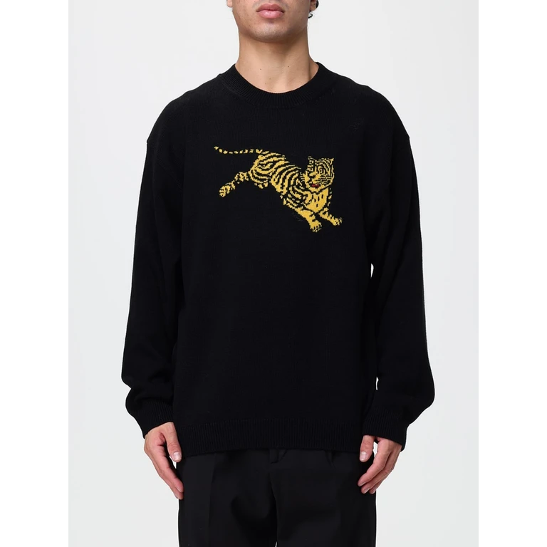 KENZO Sweater Men color Black (FG65PU8243FN99J)