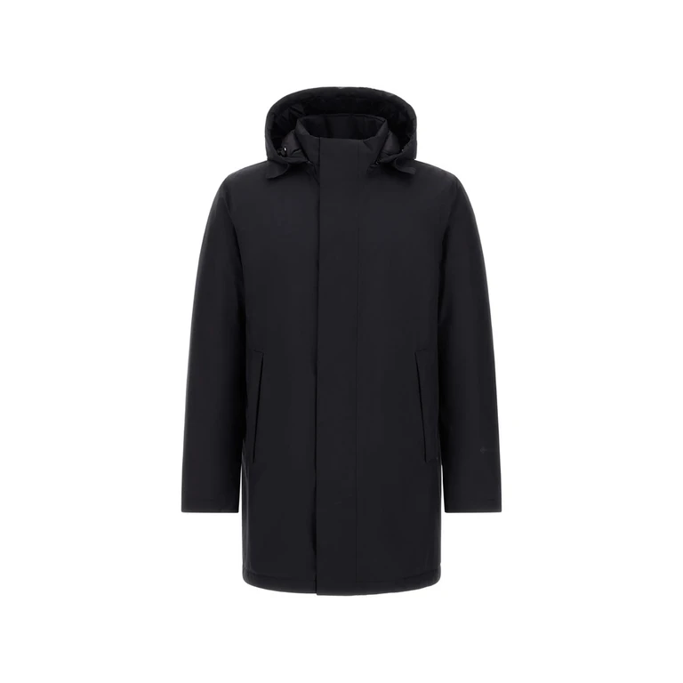 Gore-Tex Hooded Single-breasted Coat