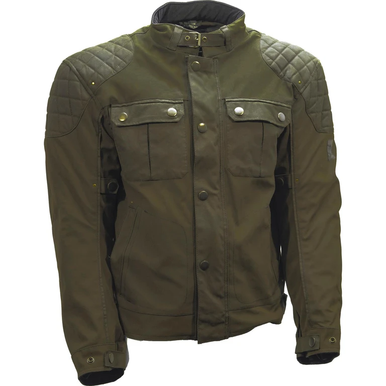 Scrambler 2 Motorcycle Jacket M Green