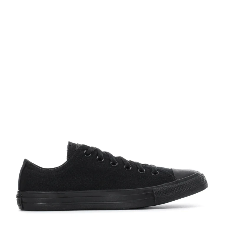 Chuck Taylor All Star Men's Low-Top Sneakers - Black Monochrome Canvas