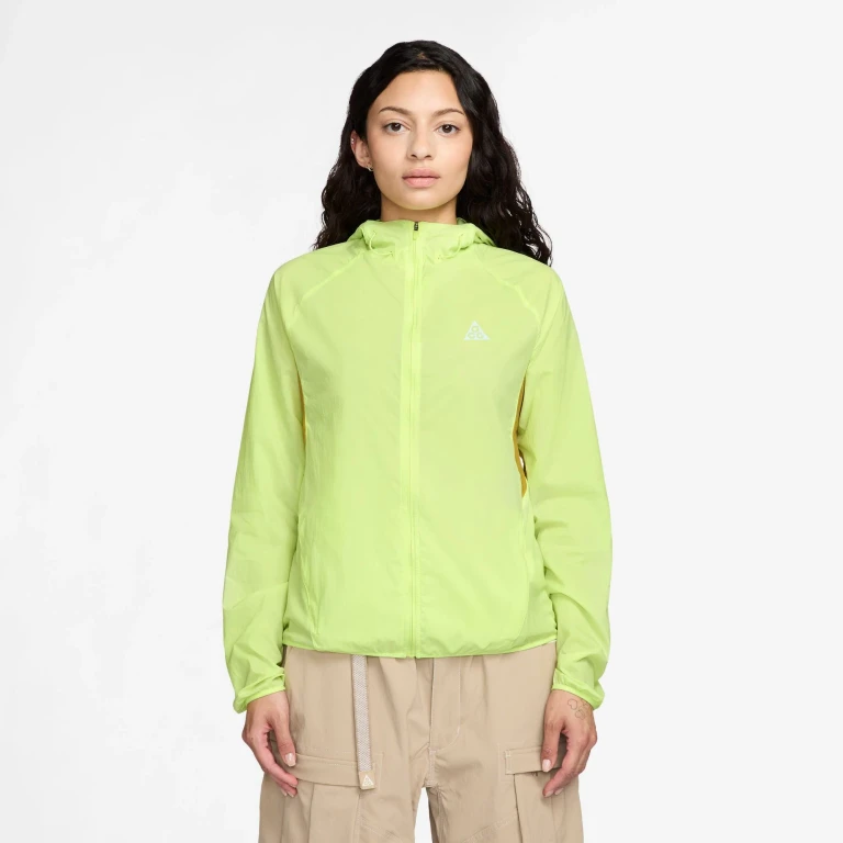 Womens ACG Repel Trail Running Jacket - Light Lemon Twist