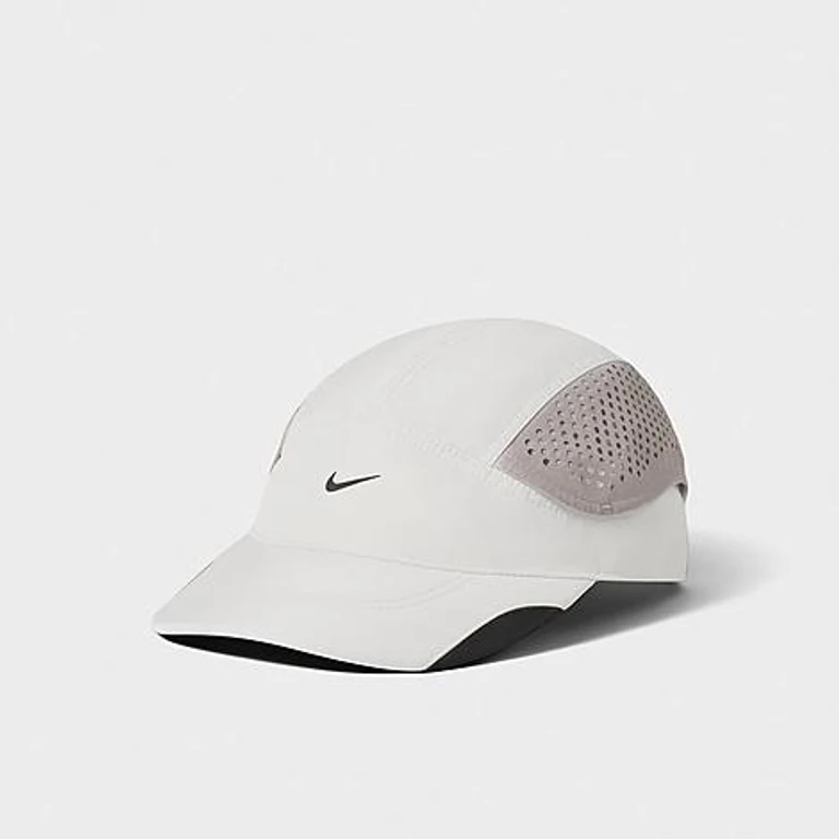 Nike Fly Unstructured Tech Bungee Closure Hat in Light Bone/College Grey/Anthracite Size: S-M