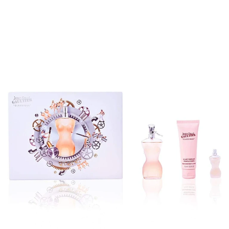 Classique Gift Set 50ml EDT + 75ml Body Lotion + 6ml EDT