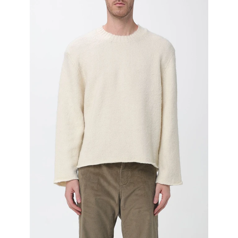 Long-Sleeved Crewneck Sweater in Pure Merino Wool (50023001)