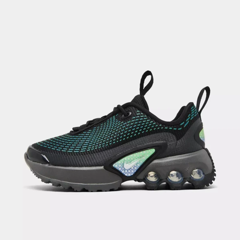 Preschool Air Max Dn - Black/Hyper Cobalt/Rage Green/White