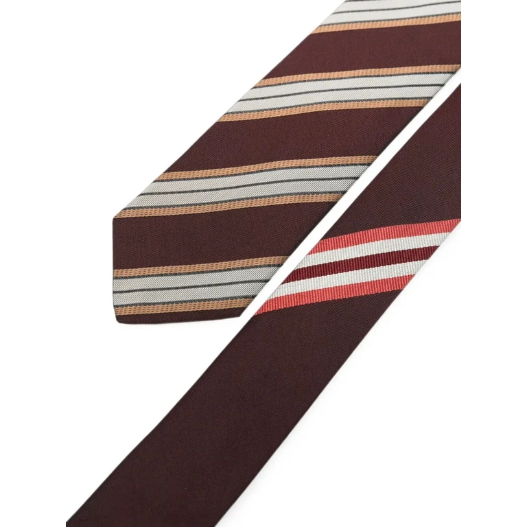 DRIES VAN NOTEN Striped Pure Silk Tie (0116004906358)