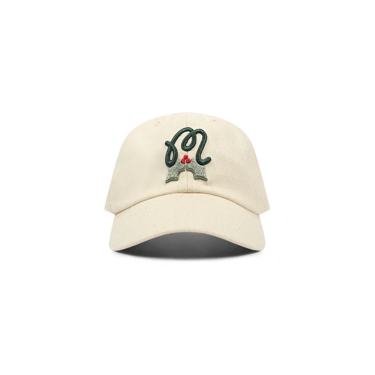 Malbon Mistleflow Dad Hat - Ivory
