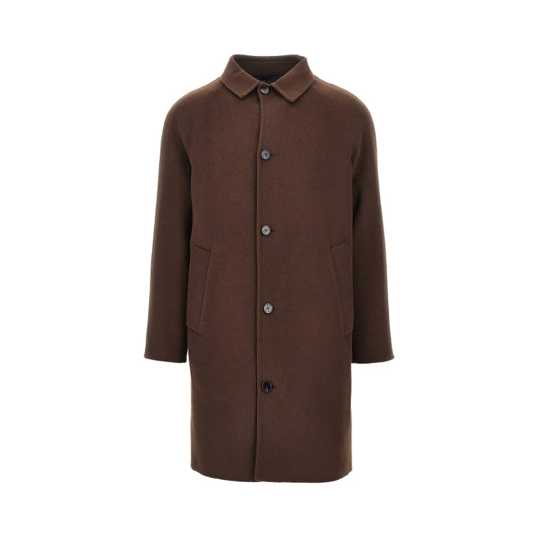 PALTO Cappotto monopetto in double 'Marcello' Man 46