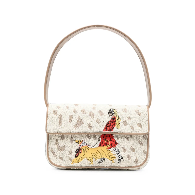 Tommy Bead-embellished Shoulder Bag